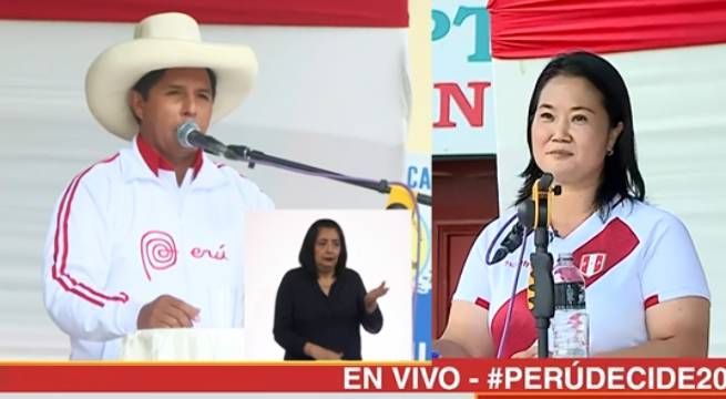 Castillo a Fujimori: “Para ser candidato pedí licencia en mi trabajo, no permiso al Poder Judicial”