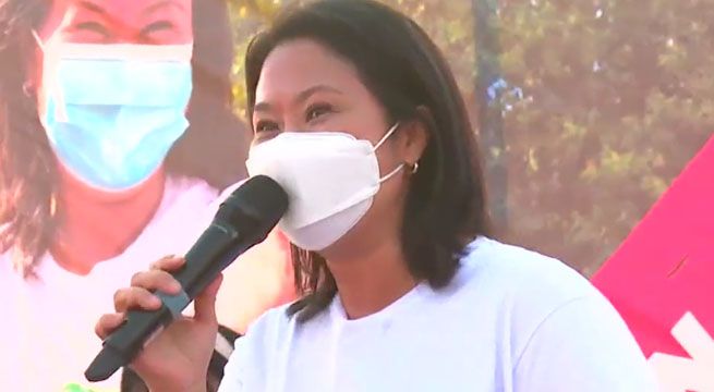 Keiko Fujimori envía mensaje a Castillo: 