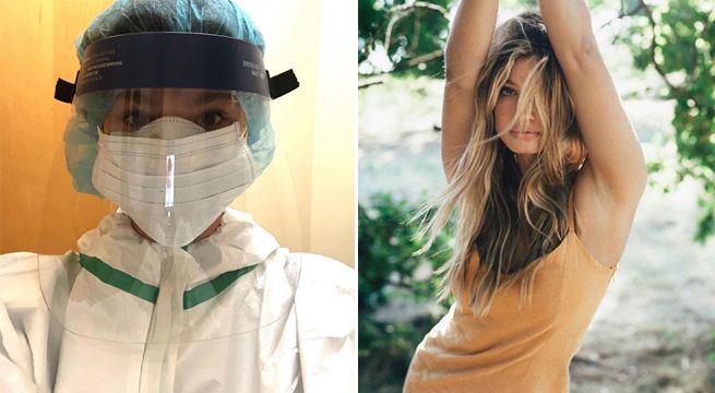 Conoce a la bella enfermera que dejó su trabajo en plena pandemia para convertirse en modelo