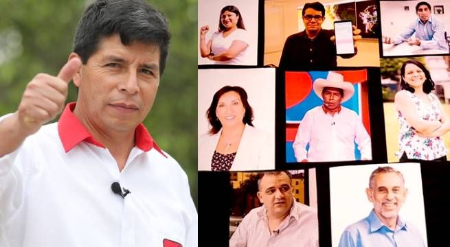 Los rostros del 'Plan 200' que presentará Pedro Castillo