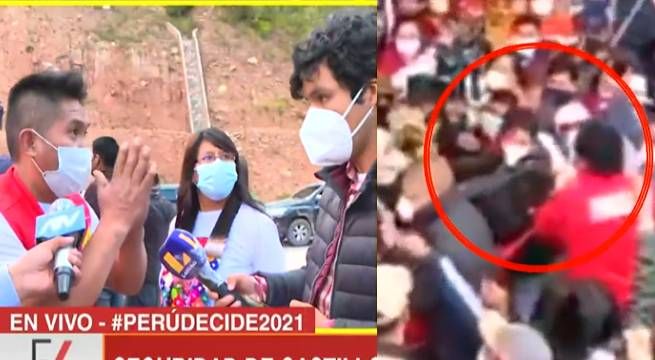 Aparece nuevo video de la agresión a reportero de Latina