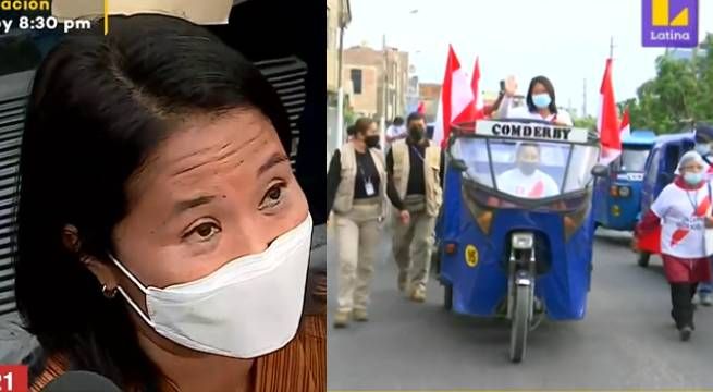 Keiko Fujimori promete reorganizar el MTC, ATU y Sutran