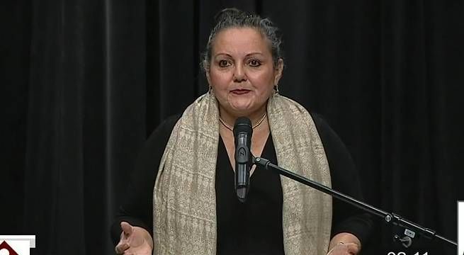 Celeste Rosas confundió su partido Perú Libre con Perú Posible