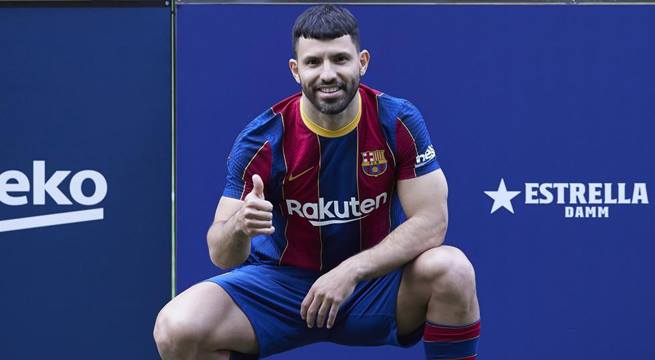 Sergio Agüero tras fichar por Barcelona: 