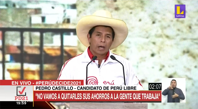 Pedro Castillo: 
