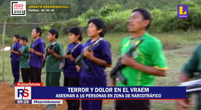 Terror y dolor en el Vraem