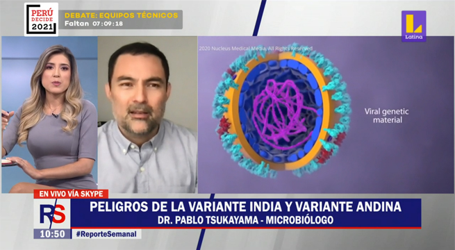 Peligros de la variante india y la variante andina