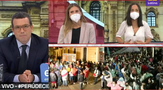 Mira el candente debate entre Sigrid Bazán y Adriana Tudela