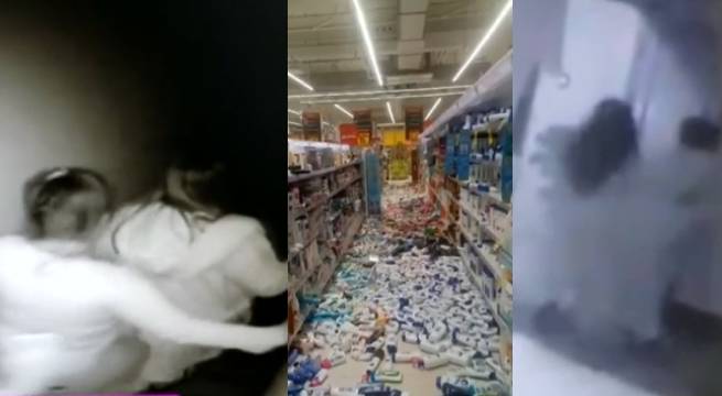 Nuevos videos muestran la fuerza del sismo que remeció Lima y alrededores