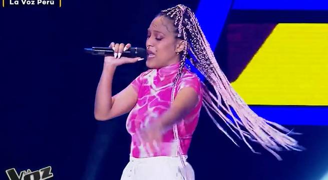 La Mamba cautivó a los entrenadores al cantar 