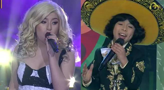 Imitadores de Pedrito Fernández y Christina Aguilera batallaron en la Gran Final