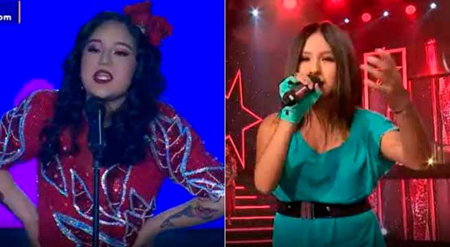 La imitadora de Mon Laferte se enfrentó a la imitadora de Laura Pausini