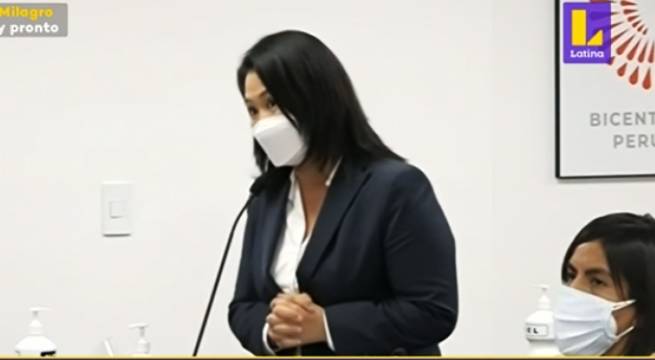 Rechazaron pedido de prisión preventiva contra Keiko Fujimori
