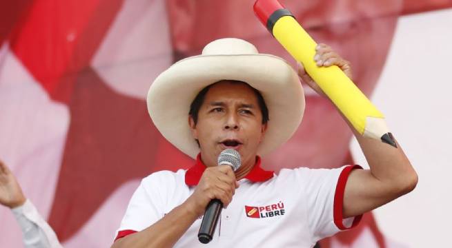 Segunda vuelta: Pedro Castillo mantiene ventaja al 96.42% de actas procesadas