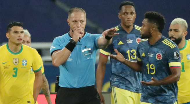 Colombia pide la suspensión de Pitana por arbitraje ante Brasil