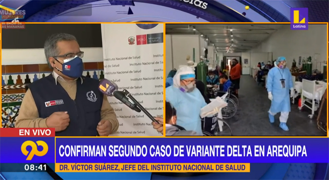 Confirman segundo caso de la variante Delta en Arequipa