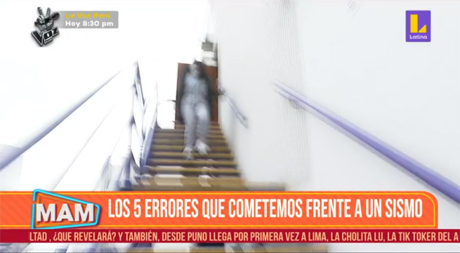 Los cinco errores que cometemos frente a un sismo