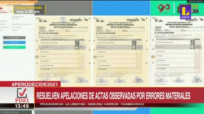 90 Mediodía: Martes 15 de Junio
