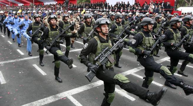 ver el desfile militar 30 de julio 2021
