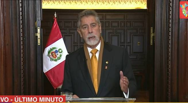 Francisco Sagasti dio último Mensaje a la Nación: “cumplimos lo que prometimos”