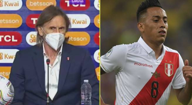 Ricardo Gareca dedicó unas palabras a Christian Cueva tras clasificación a 'semis' [Video]