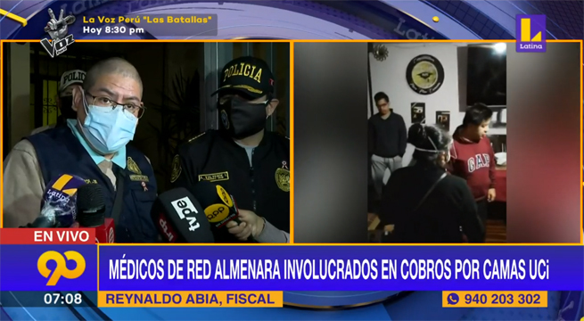 Médicos de red Almenara involucrados en cobros por camas UCI