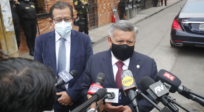 César Acuña visitó a Pedro Castillo y aseguró el apoyo de APP para la gobernabilidad