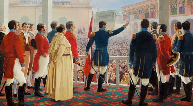 En el bicentenario, se escenificará la proclamación de la independencia del Perú