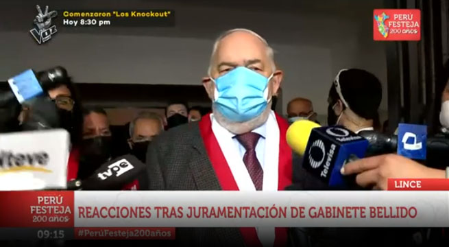 Congresista Montoya sobre premier Bellido: “Tiene una capacidad de conversación amplia”