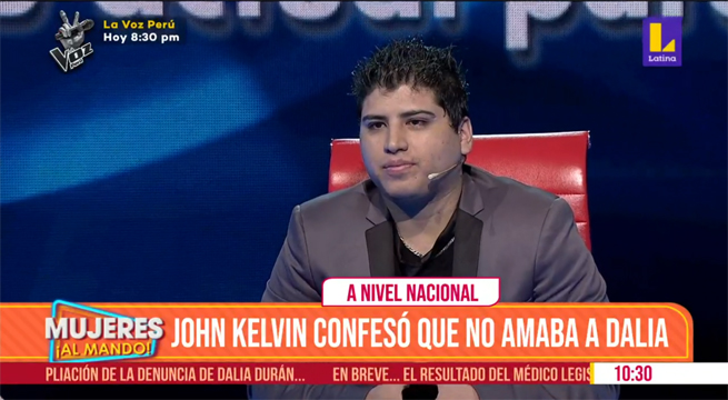 John Kelvin había confesado que no amaba a su esposa Dalia Durán