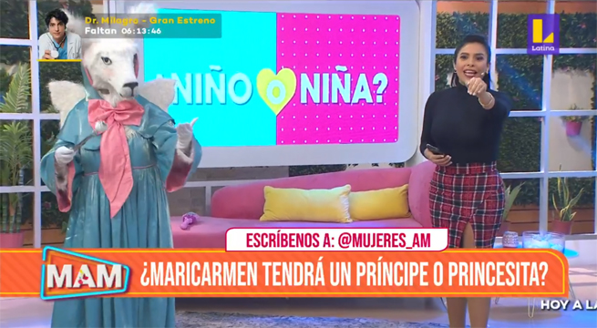 Maricarmen Marín reveló el sexo de su bebé