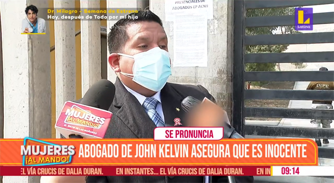 Abogado de John Kelvin asegura que el cantante es inocente