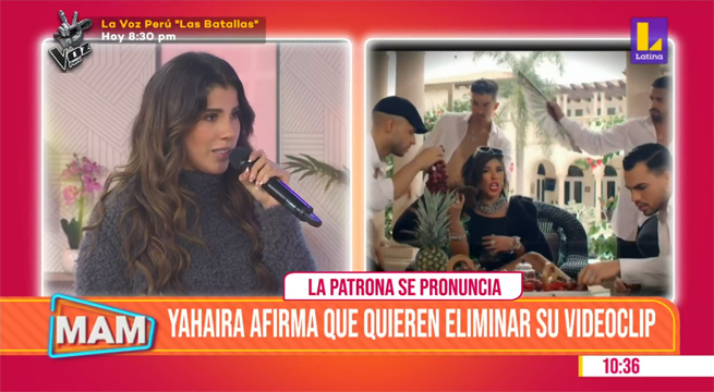 Yahaira Plasencia les responde a quienes quieren eliminar su videoclip