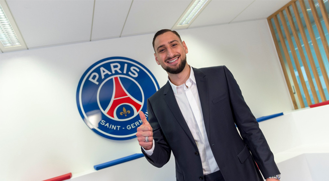 El PSG anuncia el fichaje del portero Gianluigi Donnarumma