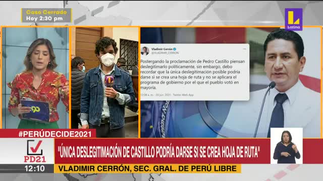 90 Mediodía: Lunes 21 de Junio