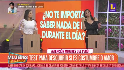 Mujeres al mando: viernes 25 de Junio