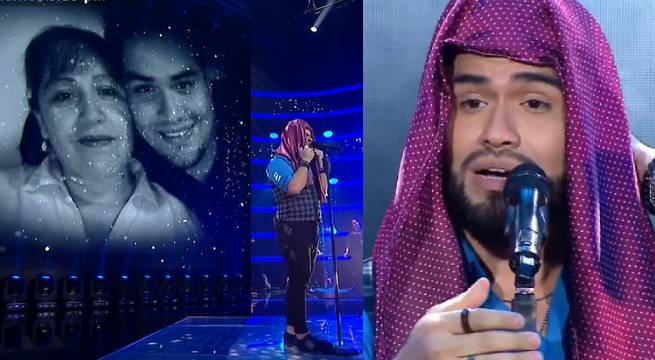 Randy Feijoo conmovió al cantar “Señora”