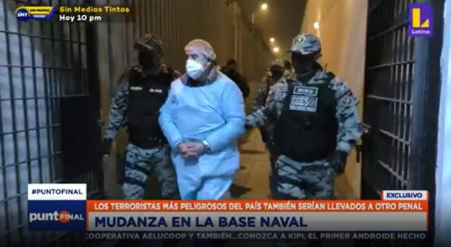 Mudanza en la Base Naval del Callao