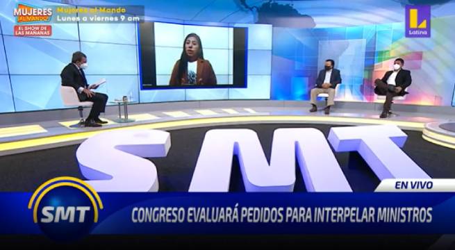 Congreso evaluará pedidos para interpelar ministros