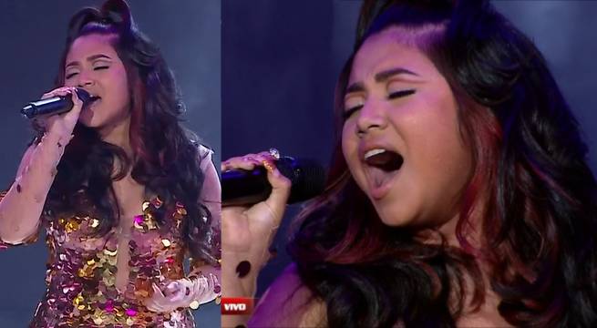Valeria Zapata se lució al cantar “Ya no más” en la Gran Final