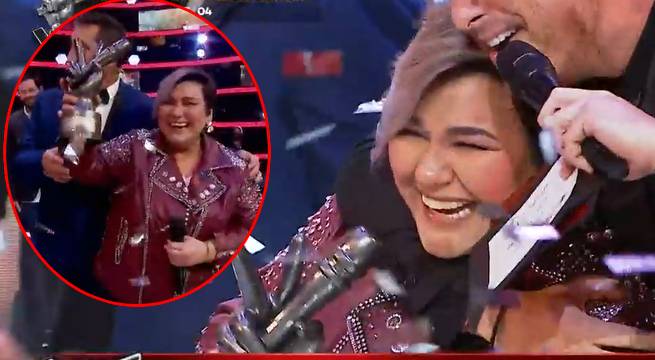 ¡Marcela Navarro se consagró ganadora de La Voz Perú!