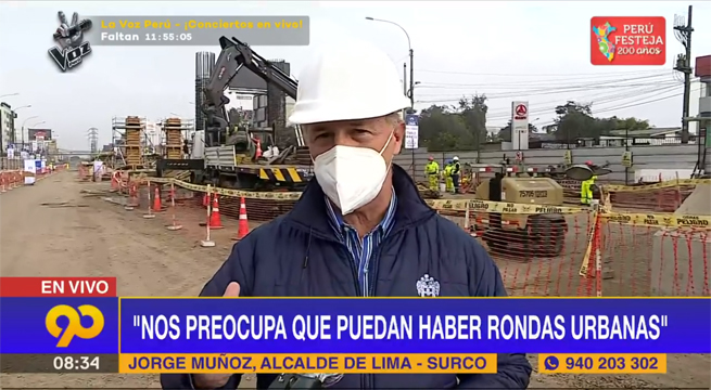 Jorge Muñoz: “Creemos que las rondas urbanas no son prácticas ni legales”