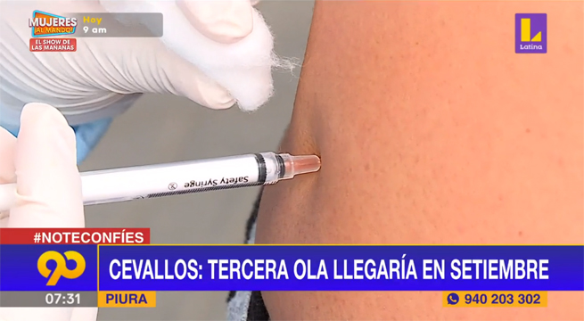 Ministro de Salud: “Tercera ola de Covid-19 llegaría en septiembre”