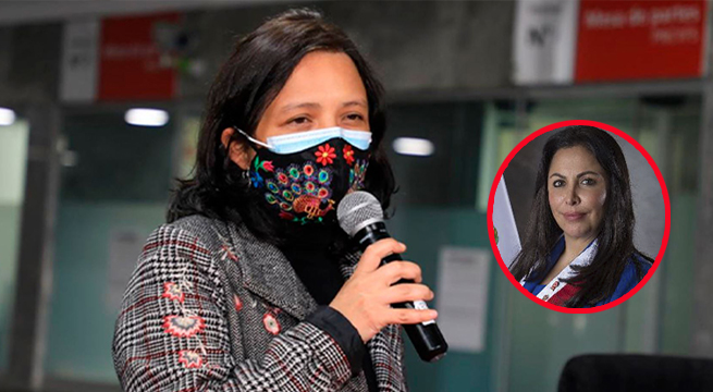 Ministra de la Mujer pide que se investigue caso de agresión verbal contra Patricia Chirinos