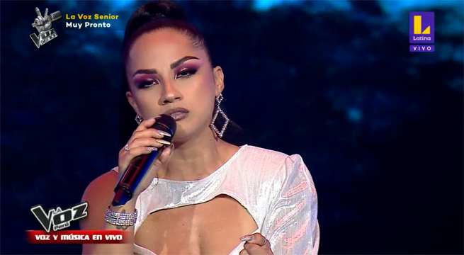 Lucy Young sorprendió a Eva Ayllón al interpretar el tema “Se acabó y punto”