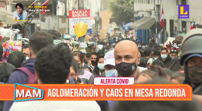 ¡Atención!: Aglomeración y caos en Mesa Redonda