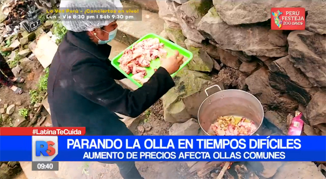 El aumento de precios afecta directamente a las ollas comunes