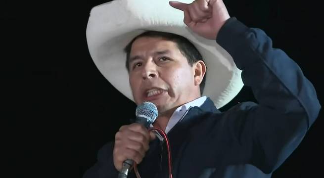 Pedro Castillo tras ser consultado si cerrará el Congreso: “Es una facultad del pueblo”