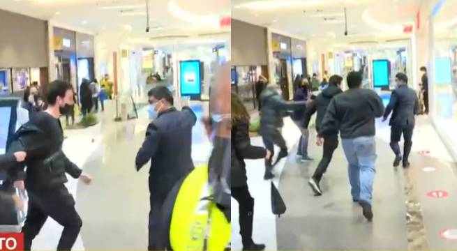 Familiares de hombre fallecido en tienda protestaron frente al local