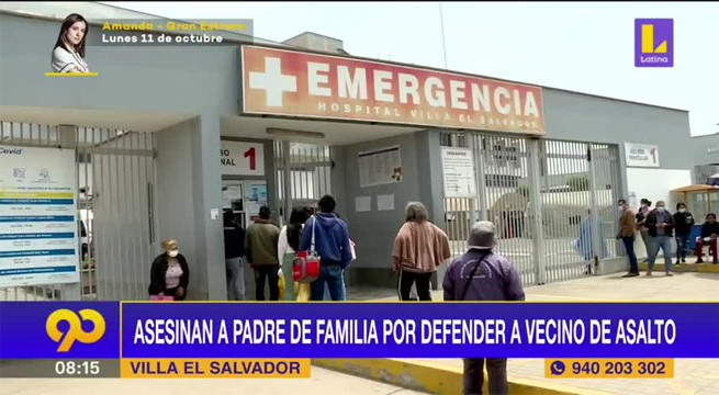 Asesinan a padre de familia por defender a su vecino de un asalto
